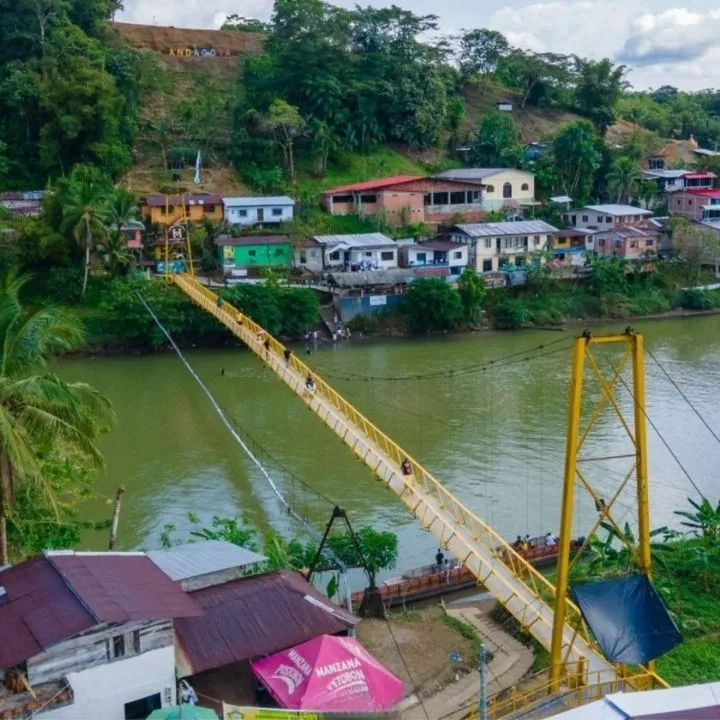 Medio San Juan Andagoya, pueblo donde nació Luis Gilberto Murillo